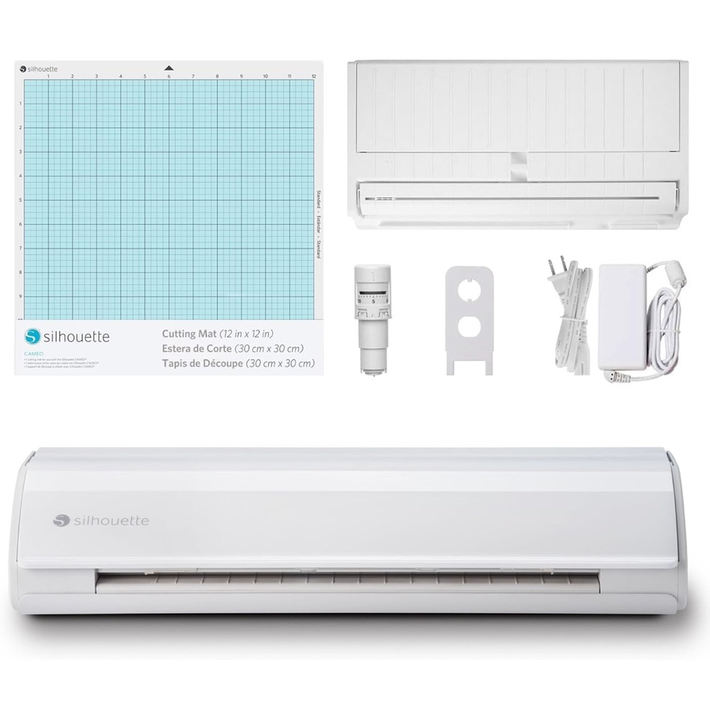 Silhouette new never been used  White Crafting Tool Set